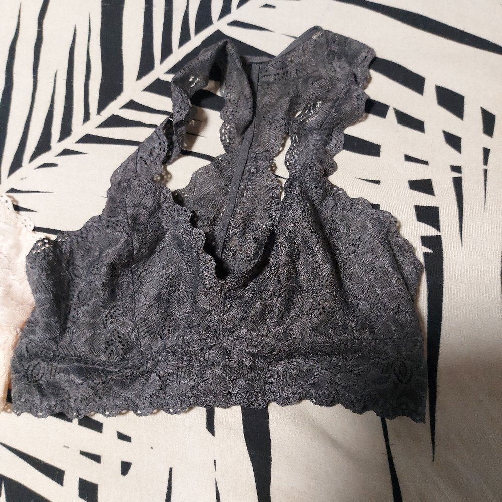 Lace bralettes